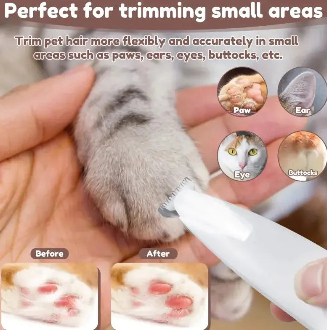 Pets Paw Trimmer w/LED Light